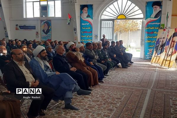 یادواره شهدای اغتشاشات شهرستان شیروان