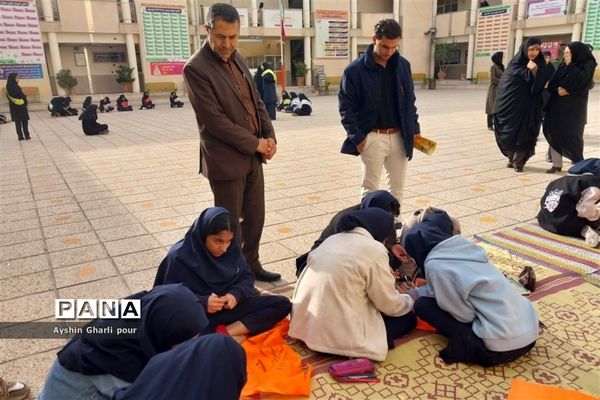 آیین افتتاحیه کانون یاریگران زندگی در دبیرستان دکتر علاالدین بهشتی۲  در ناحیه یک شیراز