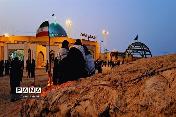 حضور دانش‌آموزان دختر محلاتی در اردوی راهیان نور