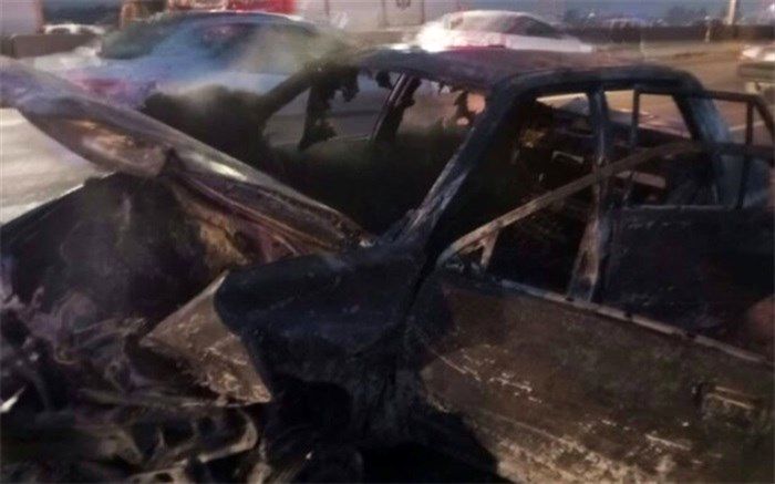 واژگونی پراید در اتوبان قم - تهران؛ ۳ نفر جان باختند
