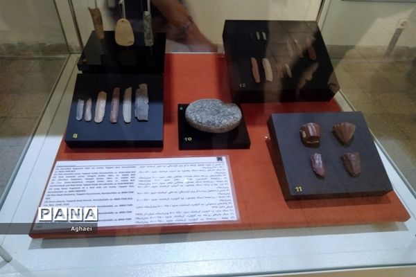 بازدید دانش‌آموزان علوم انسانی از موزه ایران باستان