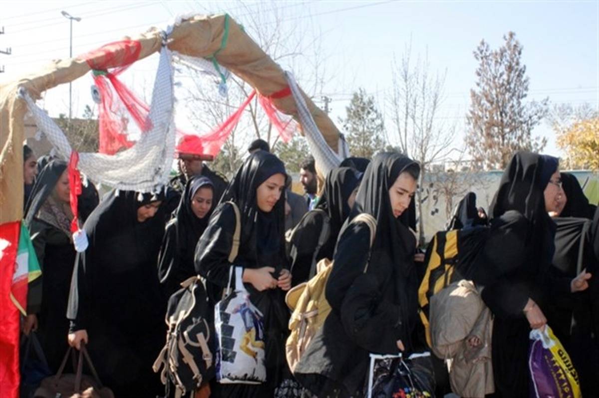 اعزام بیش از ۶ هزار دانش‌آموز دختر اصفهانی از ابتدای آبان ماه به اردوی راهیان نور