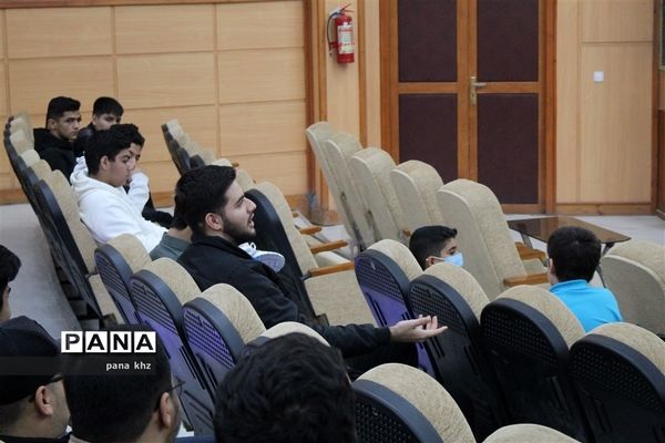 سومین روز از دوره آموزشی دانش‌آموز خبرنگاران اهواز