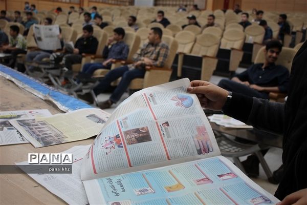 سومین روز از دوره آموزشی دانش‌آموز خبرنگاران اهواز