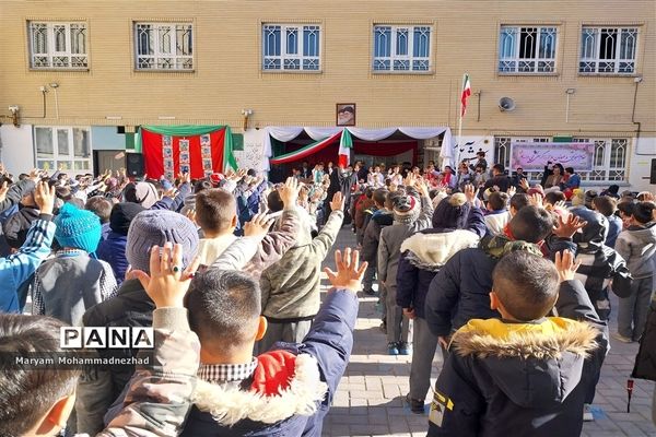 پویش سراسری نان و مهر در مدارس ناحیه یک مشهد مقدس