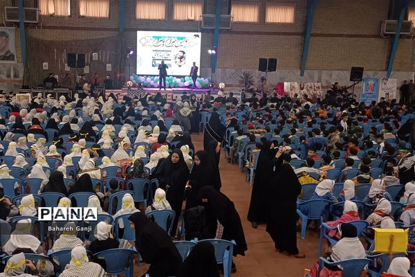 دومین همایش دختران و پسران شهیدسلیمانی در نیشابور