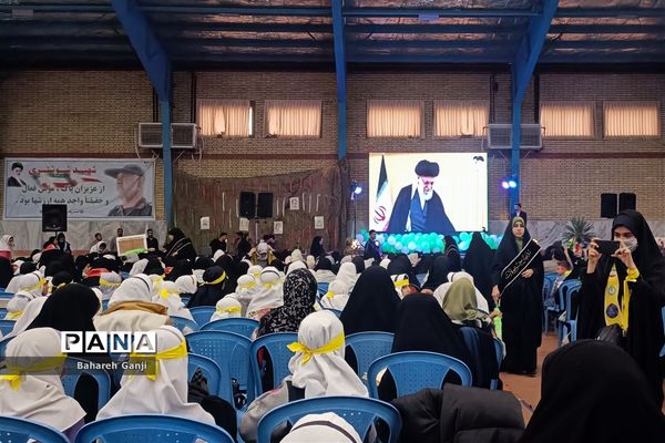 دومین همایش دختران و پسران شهیدسلیمانی در نیشابور