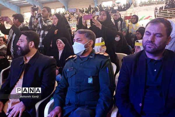 دومین همایش دختران و پسران شهیدسلیمانی در نیشابور