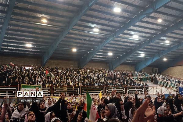 دومین همایش دختران و پسران شهیدسلیمانی در نیشابور