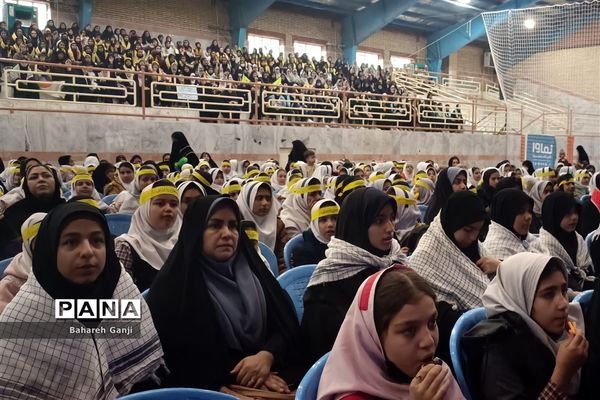 دومین همایش دختران و پسران شهیدسلیمانی در نیشابور
