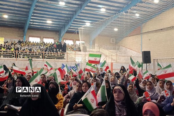 دومین همایش دختران و پسران شهیدسلیمانی در نیشابور