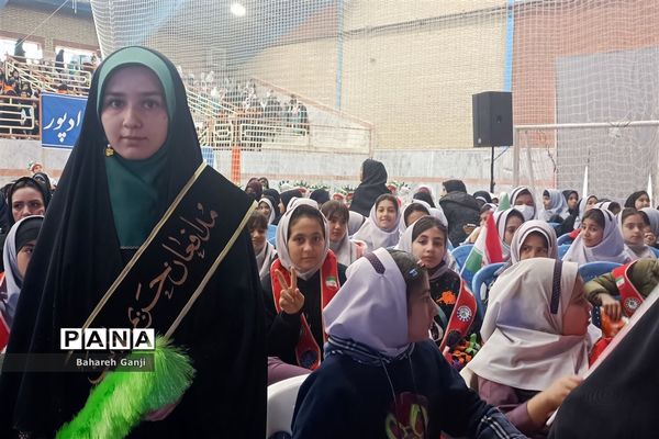 دومین همایش دختران و پسران شهیدسلیمانی در نیشابور