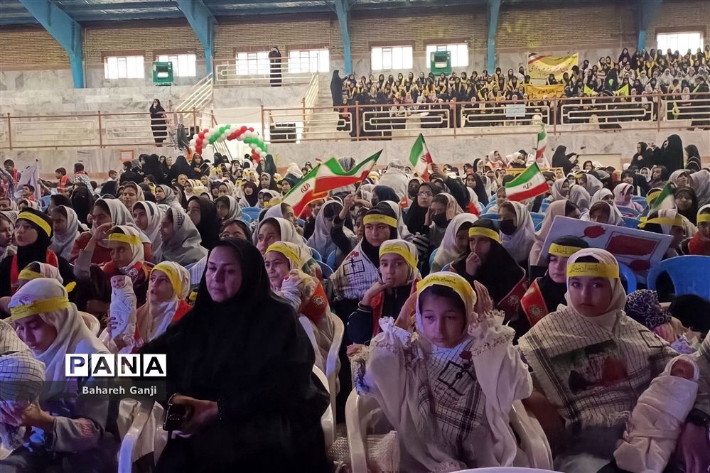 دومین همایش دختران و پسران شهیدسلیمانی در نیشابور