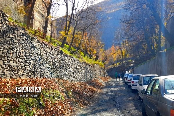 زیبایی روستای دهبار طرقبه در فصل پاییز