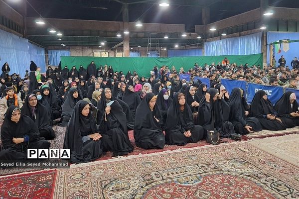 برگزاری شامگاه مشترک بسیجیان شهر قیامدشت به مناسبت هفته بسیج