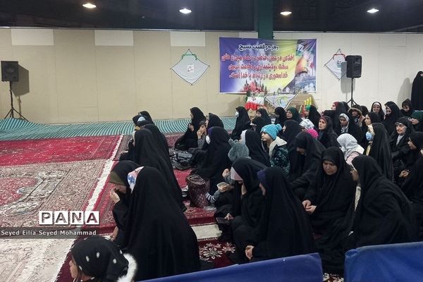 برگزاری شامگاه مشترک بسیجیان شهر قیامدشت به مناسبت هفته بسیج