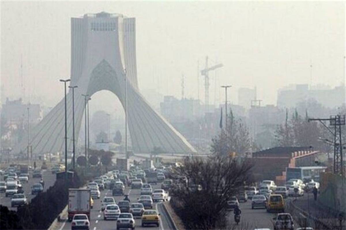 کیفیت هوای تهران قرمز شد