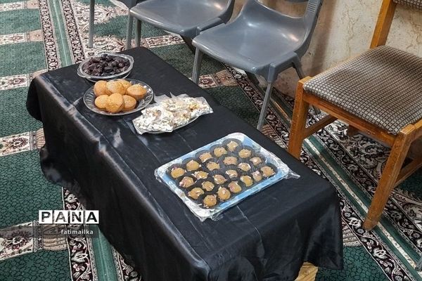 مراسم عزاداری ایام فاطمیه در دبستان پروین اعتصامی شهرستان فیروزکوه