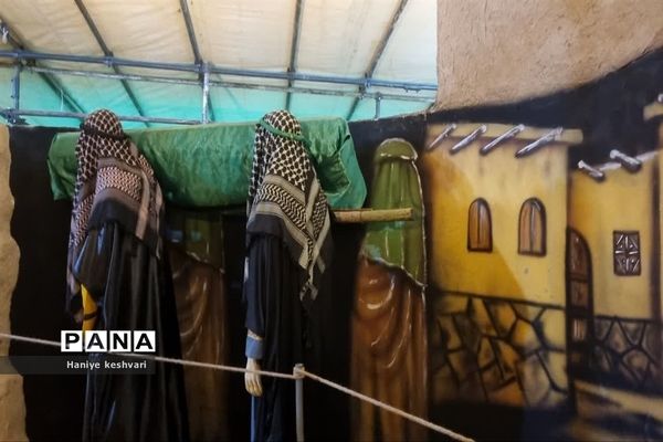 آیین افتتاحیه هشتمین سوگواره فاطمی و نمایشگاه نمادین کوچه‌های بنی هاشم در شهرستان ورامین