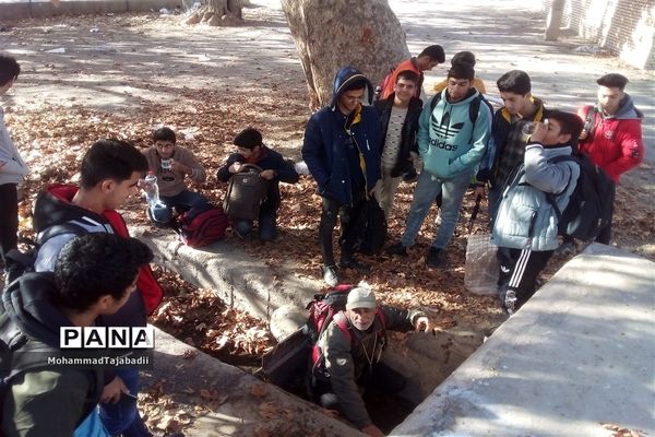 ‌کوه‌پیمایی هنرجویان هنرستان شهید‌دیواندری سبزوار