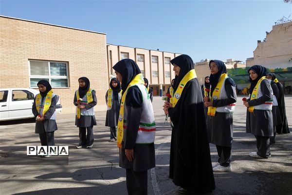 مانور زلزله دردبیرستان فرزانگان امین ۱, ناحیه ۳