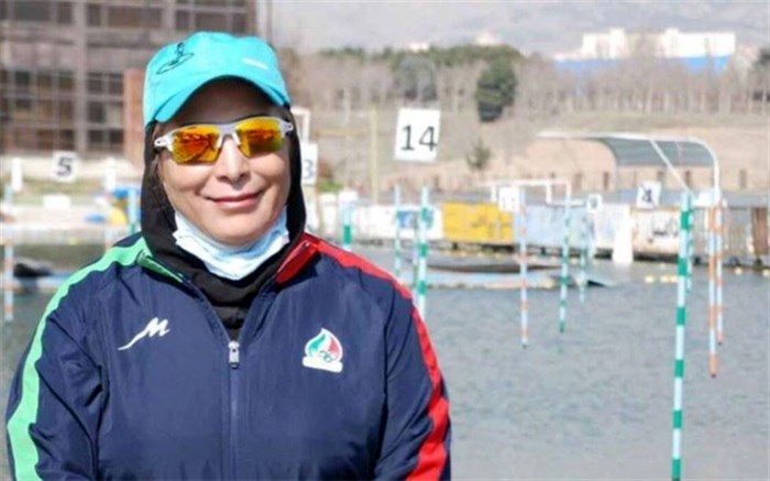 حضور  داور زن ایرانی در رقابت‌های قایقرانی اسلالوم المپیک پاریس
