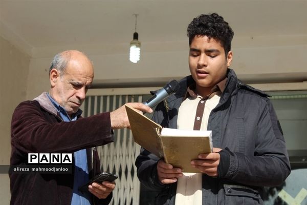 مانور سراسری زلزله و ایمنی در مدارس گلوگاه