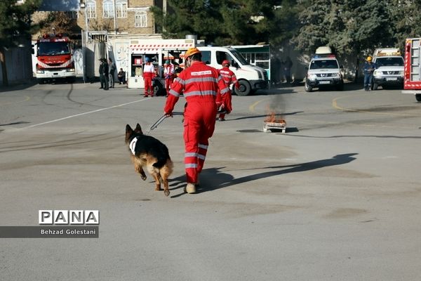 بیست و پنجمین مانور سراسری زلزله در آذربایجان غربی