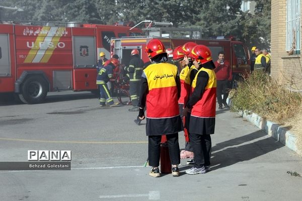 بیست و پنجمین مانور سراسری زلزله در آذربایجان غربی