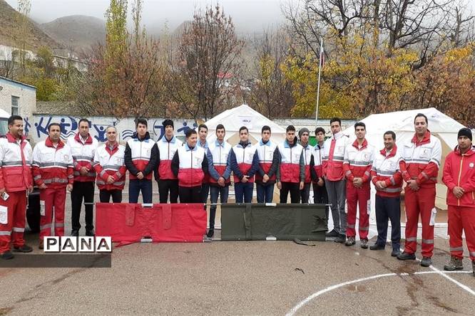 بیست و پنجمین مانور سراسری زلزله در مدارس شهرستان کلات