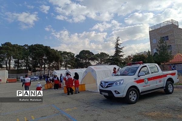 برگزاری مانور زلزله در شهرستان‌شهریار