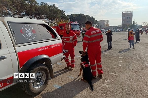 برگزاری مانور زلزله در شهرستان‌شهریار