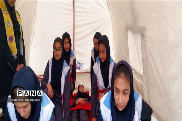 برگزاری مانور زلزله و ایمنی خراسان رضوی
