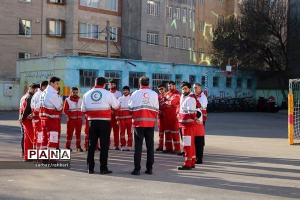 بیست و پنجمین مانور سراسری زلزله و ایمنی در مدارس استان اردبیل