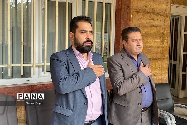 برگزاری مانور زلزله در دبیرستان بعثت ناحیه یک شهرری