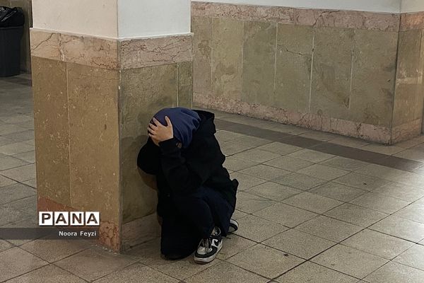 برگزاری مانور زلزله در دبیرستان بعثت ناحیه یک شهرری