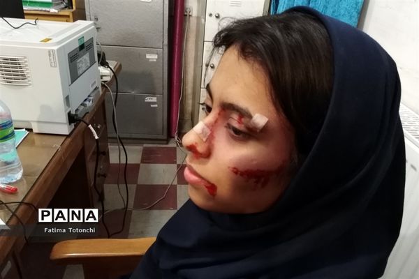 مانور زلزله و ایمنی در دبیرستان حاج علی اکبر گراشی ناحیه 3 شیراز