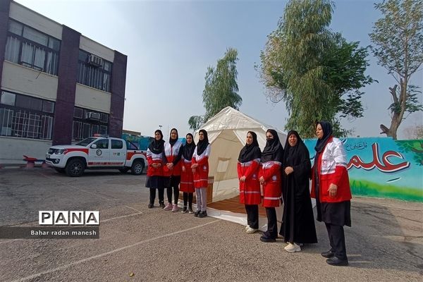 بیست و پنجمین مانور سراسری زلزله و ایمنی در دزفول