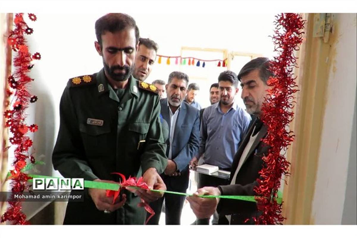 افتتاح مدرسه شهید سلیمانی در اندیکا