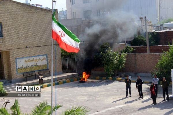 بیست و پنجمین مانور سراسری زلزله در بوشهر