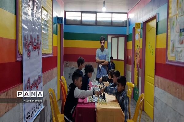 المپیاد درون مدرسه‌ای شطرنج مدرسه غیردولتی نیکان شهرستان‌ملارد