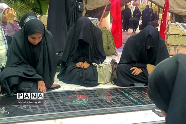 دانش‌آموزان رودهن در اردوی راهیان نور