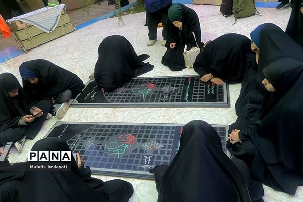 دانش‌آموزان رودهن در اردوی راهیان نور