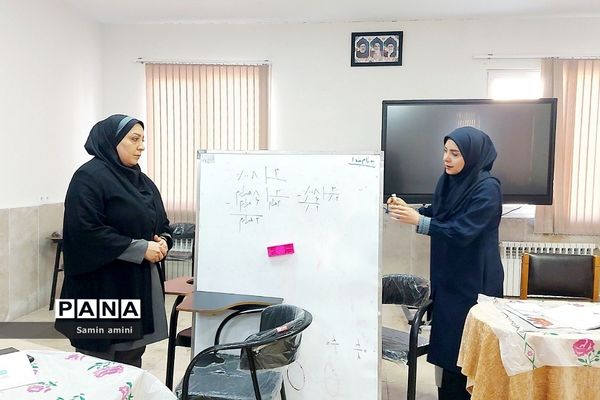 برگزاری چهارمین جلسه آموزش ریاضی پایه ششم درآموزش و پرورش رودهن