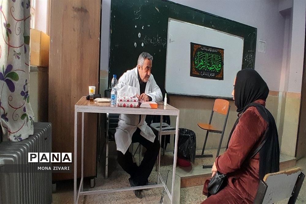 جهادپزشکی در مدارس ناحیه یک بهارستان