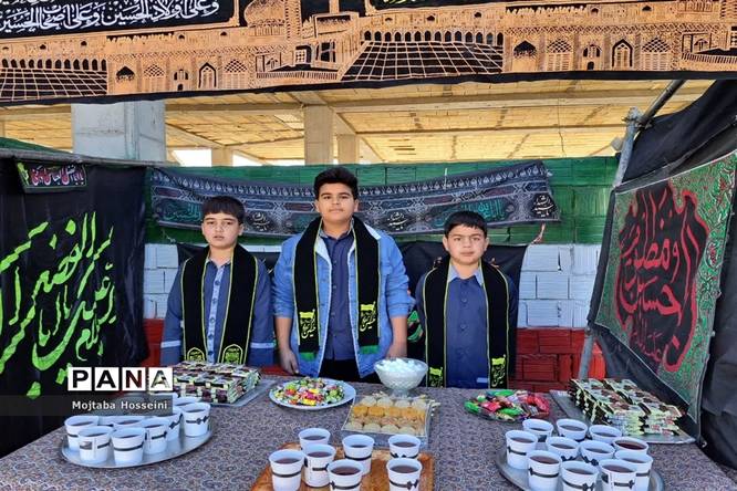 سوگواری ایام فاطمیه در آموزشگاه شهید طالقانی بافق