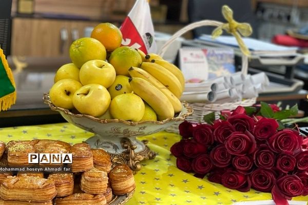 بازدید معاونت آموزش ابتدایی و مسئول دفتر اداره آموزش و پرورش از دبستان شهاب