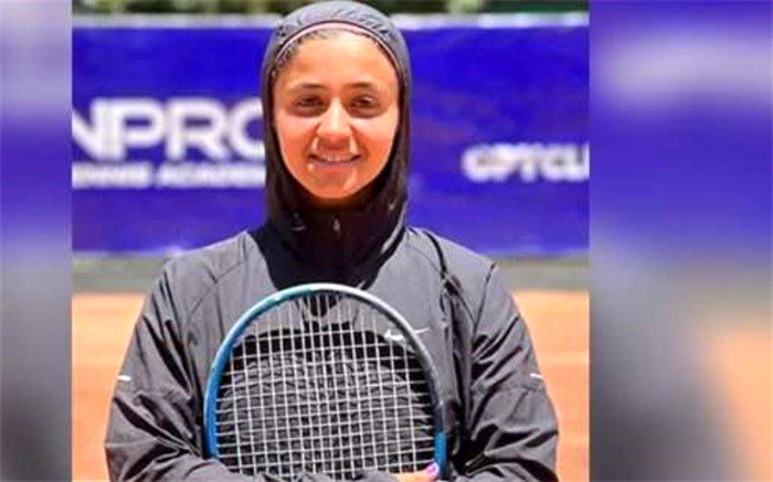 درخشش دختر تنیسور ایرانی در دنیای توپ و تور