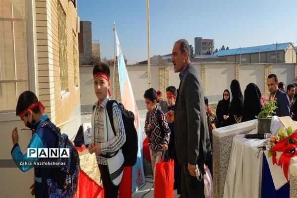 آیین افتتاحیه آموزشگاه ۹ کلاسه مهر عظام ۲ شهرستان شیروان