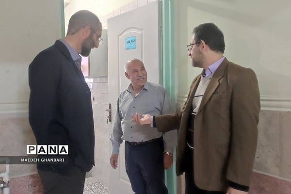 بازدید از هنرستان کار و دانش پروین اعتصامی شهرستان پردیس در جهت رفع مشکلات  بنای مدرسه